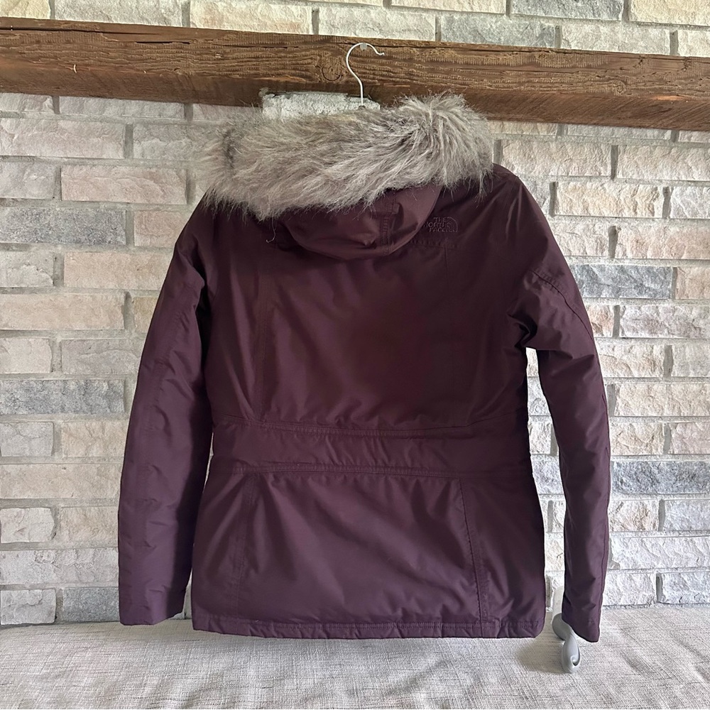 The North Face Greenland Jacket Women Medium Goose Down Puffer Winter Coat EUC - Picture 3 of 16
